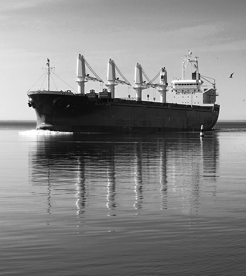 Scheepsagentuur tijdens havenoperaties